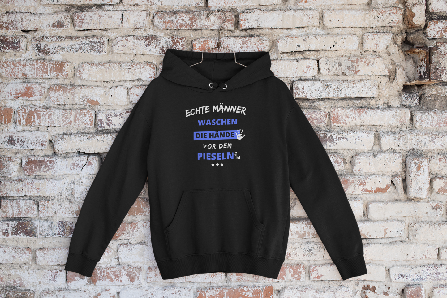 Echte Männer Premium Hoodie