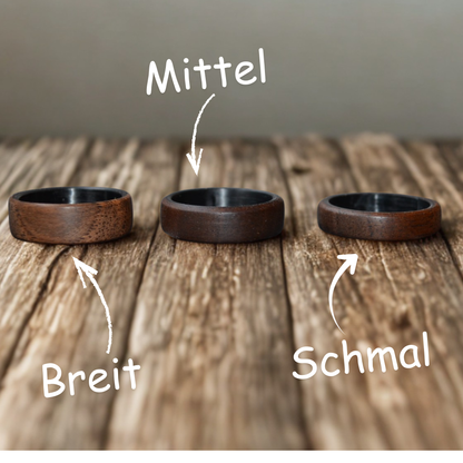 Holzring Meranti & Carbon – handgefertigt, leicht & langlebig