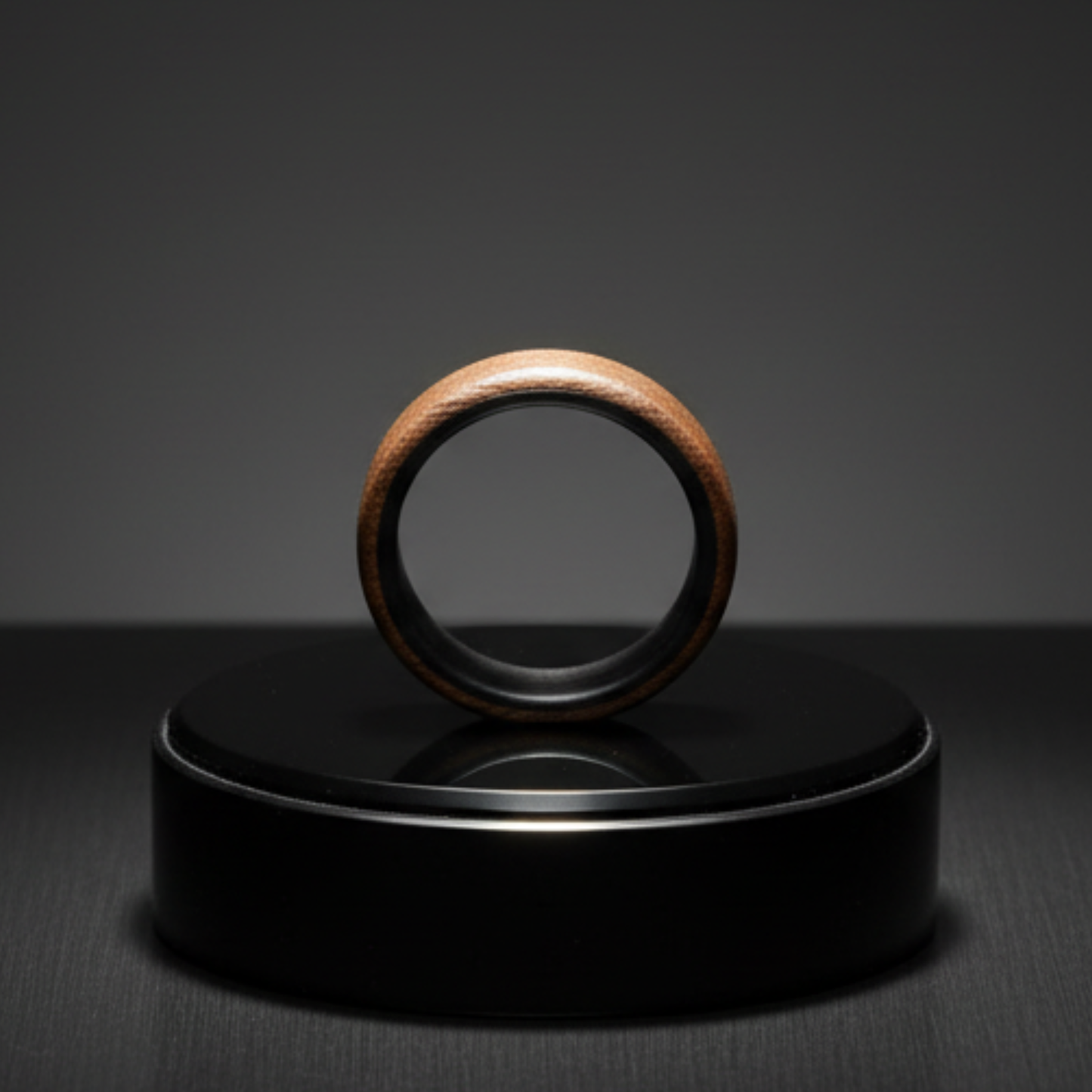 Holzring Nussbaum & Carbon – handgefertigt, leicht & langlebig