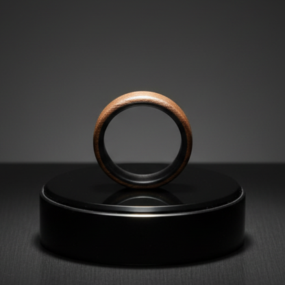 Holzring Nussbaum & Carbon – handgefertigt, leicht & langlebig
