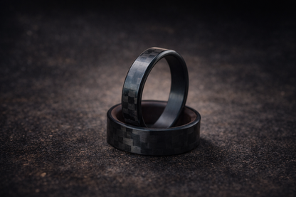Hochwertiger Carbonring – extrem leicht, stabil und perfekt zu tragen
