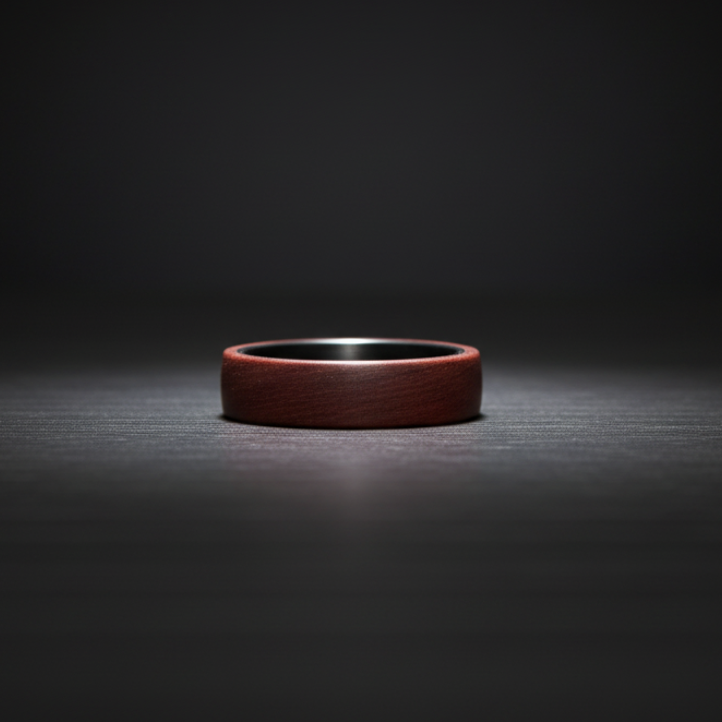 Holzring Purple Heart & Carbon – handgefertigt, leicht & langlebig
