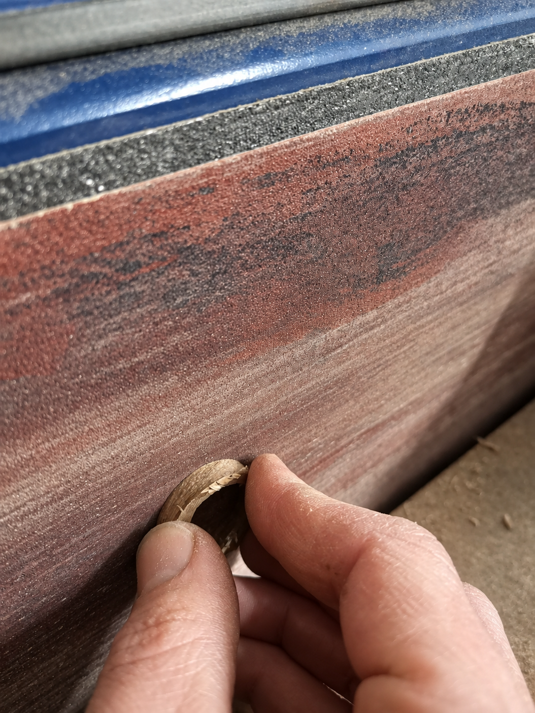 Holzring aus Mooreiche und Ahorn - individuell handgefertigt