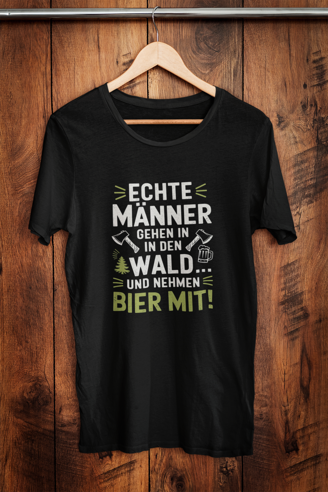 Echte Männer Wald Shirt