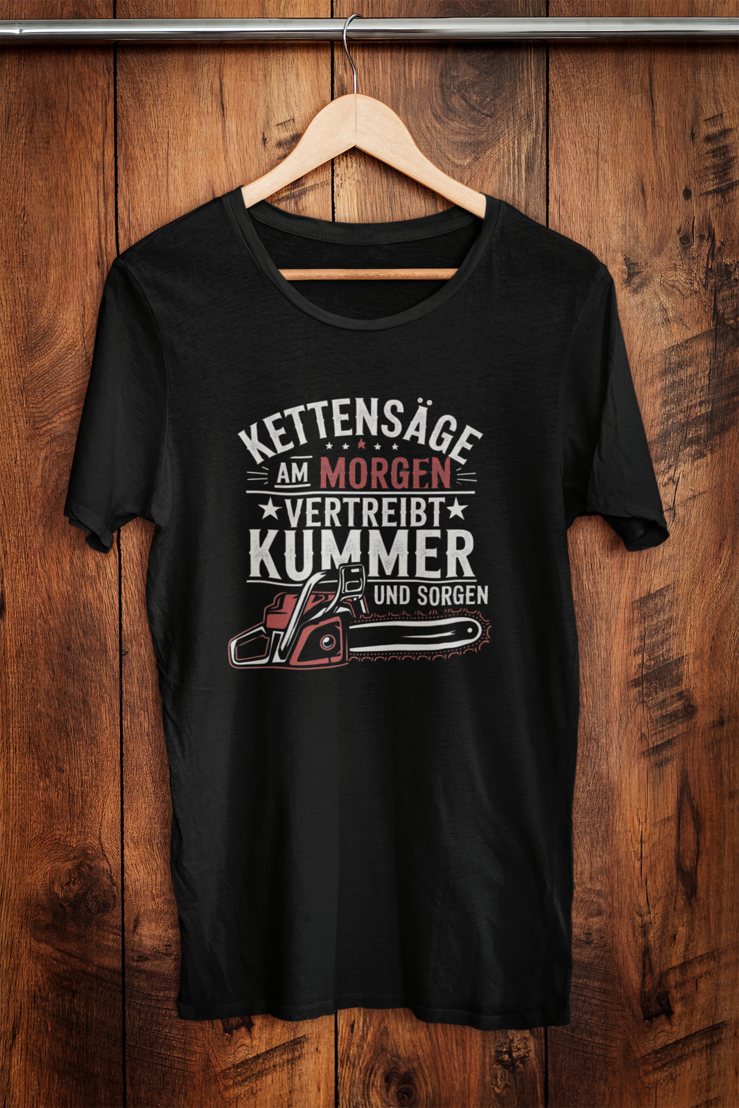 Kettensägenmorgen Oversized Shirt