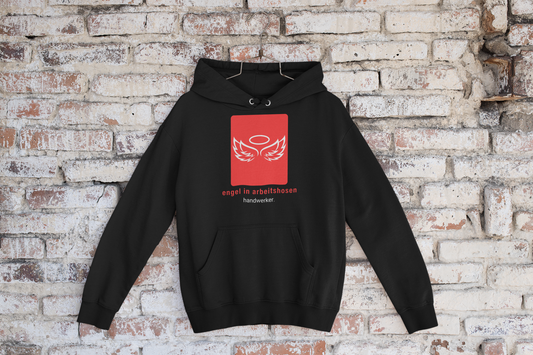Engel in Arbeitshosen Premium Hoodie